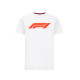 Magliette T-shirt da uomo F1, bianco | race-shop.it