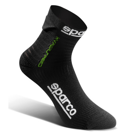 SIM Racing Sparco HYPERSPEED socks black/green | race-shop.it
