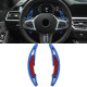 Paddle shifters Leve del cambio in alluminio per BMW M2 F87 M3 F80 M4 F82 F83, blu | race-shop.it