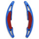 Paddle shifters Leve del cambio in alluminio per BMW M2 F87 M3 F80 M4 F82 F83, blu | race-shop.it