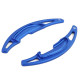 Paddle shifters Leve del cambio in alluminio per BMW M5 F90 M6 F06 F12 F13, blu | race-shop.it