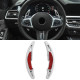 Paddle shifters Leve del cambio in alluminio per BMW M5 F90 M6 F06 F12 F13, argento | race-shop.it