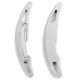 Paddle shifters Leve del cambio in alluminio per BMW M5 F90 M6 F06 F12 F13, argento | race-shop.it
