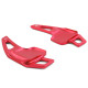 Paddle shifters Leve del cambio in alluminio per BMW X1 F48 X4 F26 X5 F15 X6 F16, rosso | race-shop.it