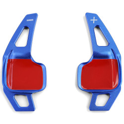 Leve del cambio in alluminio per BMW 5er F10 F11 F07 6er F12 F13 F01, blu