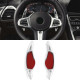 Paddle shifters Leve del cambio in alluminio per BMW 3er G20 4er G22 5er G30 G32, argento | race-shop.it
