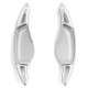 Paddle shifters Leve del cambio in alluminio per BMW 3er G20 4er G22 5er G30 G32, argento | race-shop.it
