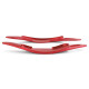 Paddle shifters Leve del cambio in alluminio per Mini Cooper F55 F56 Cabrio F57, rosso | race-shop.it