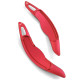 Paddle shifters Leve del cambio in alluminio per Mini Cooper F55 F56 Cabrio F57, rosso | race-shop.it