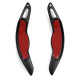 Paddle shifters Leve del cambio in alluminio per Mini Cooper F55 F56 Cabrio F57, nero | race-shop.it