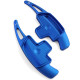 Paddle shifters Leve del cambio in alluminio per Mercedes W176 W177 W246 W247 W205 W213, blu | race-shop.it