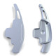 Paddle shifters Leve del cambio in alluminio per Mercedes Vito V-Klasse W447 S W222, argento | race-shop.it