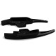 Paddle shifters Leve del cambio in alluminio per Mercedes CLA C117 C118 CLS C218 C257, nero | race-shop.it