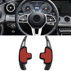 Leve del cambio in alluminio per Mercedes SL R231 SLC R172 EQC N293, nero