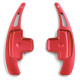 Paddle shifters Leve del cambio in alluminio per Mercedes W176 W246 W212 C207 A207 S212, rosso | race-shop.it
