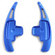 Paddle shifters Leve del cambio in alluminio per Mercedes GL X166 GLA X156, blu | race-shop.it