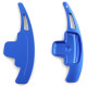 Paddle shifters Leve del cambio in alluminio per Mercedes GL X166 GLA X156, blu | race-shop.it
