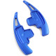 Paddle shifters Leve del cambio in alluminio per Mercedes GL X166 GLA X156, blu | race-shop.it
