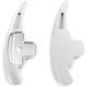 Paddle shifters Leve del cambio in alluminio per Mercedes W176 W246 W207 C207 S207, argento | race-shop.it