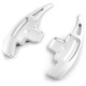 Paddle shifters Leve del cambio in alluminio per Mercedes GL X166 GLA X156, argento | race-shop.it