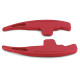 Paddle shifters Leve del cambio in alluminio per Mercedes AMG A45 W176 C63 W204 E63 W212, rosso | race-shop.it
