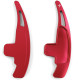 Paddle shifters Leve del cambio in alluminio per Mercedes AMG S63 W221 CLA45 C117 CLS63, rosso | race-shop.it