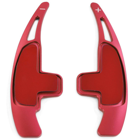 Paddle shifters Leve del cambio in alluminio per Mercedes AMG ML63 G63 G65 W463 GL63 GLA45, rosso | race-shop.it