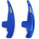 Paddle shifters Leve del cambio in alluminio per Mercedes AMG A45 W176 C63 W204 E63 W212, blu | race-shop.it