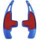 Paddle shifters Leve del cambio in alluminio per Mercedes AMG SL63 65 R230 SLK55 R171 SLS, blu | race-shop.it