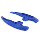 Paddle shifters Leve del cambio in alluminio per Mercedes AMG SL63 65 R230 SLK55 R171 SLS, blu | race-shop.it