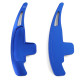 Paddle shifters Leve del cambio in alluminio per Mercedes AMG ML63 G63 G65 W463 GL63 GLA45, blu | race-shop.it