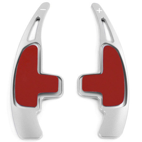 Paddle shifters Leve del cambio in alluminio per Mercedes AMG A45 W176 C63 W204 E63 W212, argento | race-shop.it