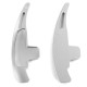 Paddle shifters Leve del cambio in alluminio per Mercedes AMG SL63 SL65 R230 SLK55 R171, argento | race-shop.it