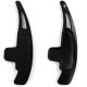 Paddle shifters Leve del cambio in alluminio per Mercedes AMG S63 W221 CLA45 C117 CLS63, nero | race-shop.it