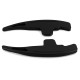 Paddle shifters Leve del cambio in alluminio per Mercedes AMG ML63 G63 W463 GL63 GLA45, nero | race-shop.it