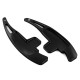 Paddle shifters Leve del cambio in alluminio per Mercedes AMG ML63 G63 W463 GL63 GLA45, nero | race-shop.it