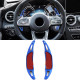Paddle shifters Leve del cambio in alluminio per Mercedes AMG GLA35 45 GLS53 GLS63 X166, blu | race-shop.it