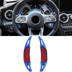 Leve del cambio in alluminio per Mercedes AMG G63 W463 GLA35 GLA45 X156, blu