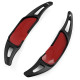 Paddle shifters Leve del cambio in alluminio per Mercedes AMG G63 W463 GLA35 GLA45 X156, nero | race-shop.it