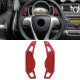Paddle shifters Leve del cambio in alluminio per Smart ForFour 453 14-18, rosso | race-shop.it