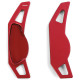 Paddle shifters Leve del cambio in alluminio per Smart ForFour 453 14-18, rosso | race-shop.it