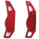 Paddle shifters Leve del cambio in alluminio per Smart ForFour 453 14-18, rosso | race-shop.it