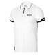 Polo da uomo SPARCO MY2024 (con zip), bianco