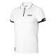 Magliette SPARCO polo zip MY2024 per uomo - bianco | race-shop.it