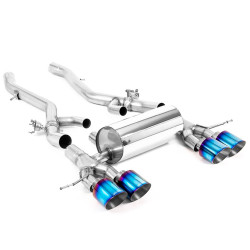 Axle Back Milltek exhaust system for BMW 3 Series G80/G81 M3 & M3 Competition