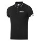 Magliette SPARCO polo zip MY2024 per uomo - nero | race-shop.it