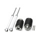 Air suspension TA-Technix set di sospensioni pneumatiche per Opel Corsa E Typ X15 | race-shop.it