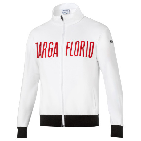 Felpe con cappuccio e giacche SPARCO sweatshirt TARGA FLORIO ORIGINAL - white | race-shop.it