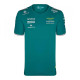 Magliette T-shirt da uomo ASTON MARTIN F1, verde | race-shop.it