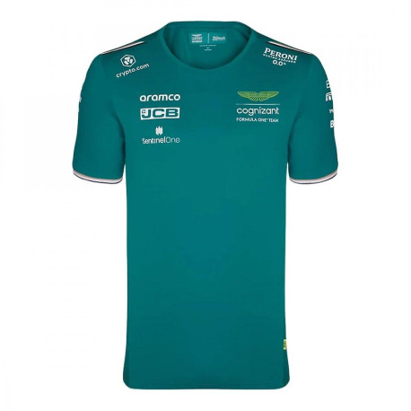 Magliette Men t-shirt ASTON MARTIN F1 - Green | race-shop.it